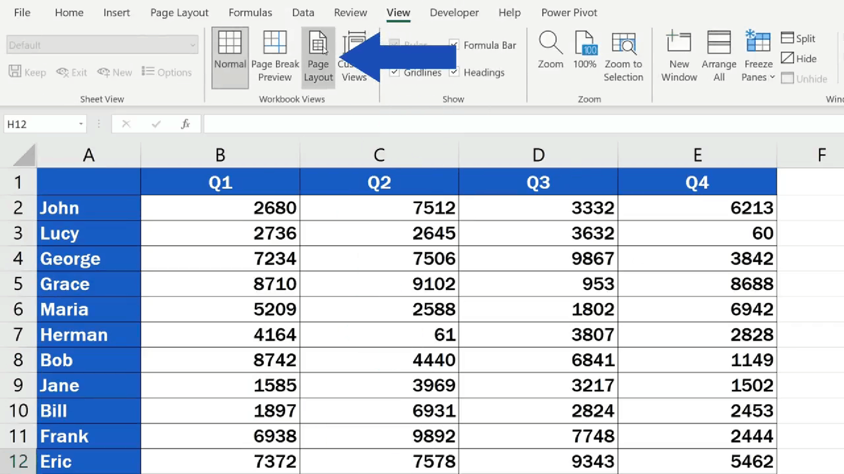 How To Add A Header In Excel