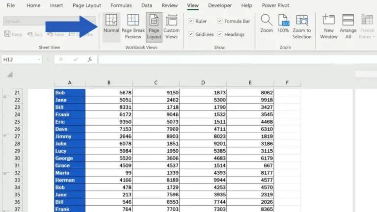 How to Add a Header in Excel