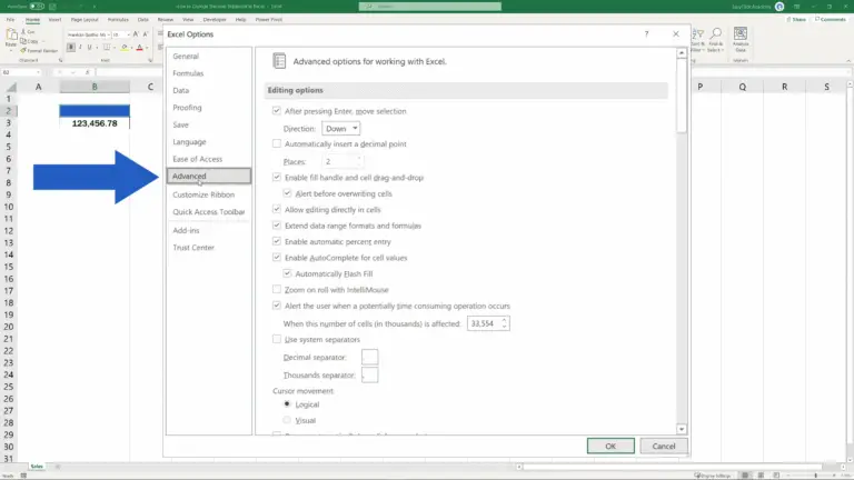 how-to-change-the-decimal-separator-in-excel