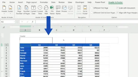 How to Insert Page Numbers in Excel