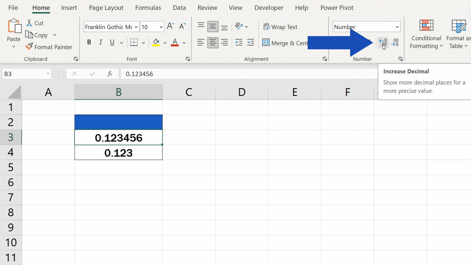 How To Set Decimal Places In Excel Vba