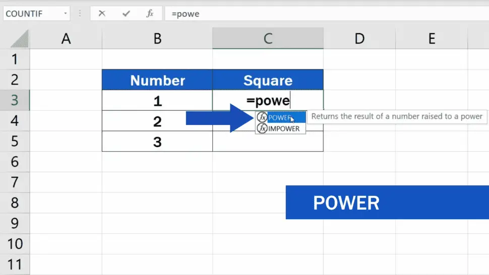 how-to-square-a-number-in-excel