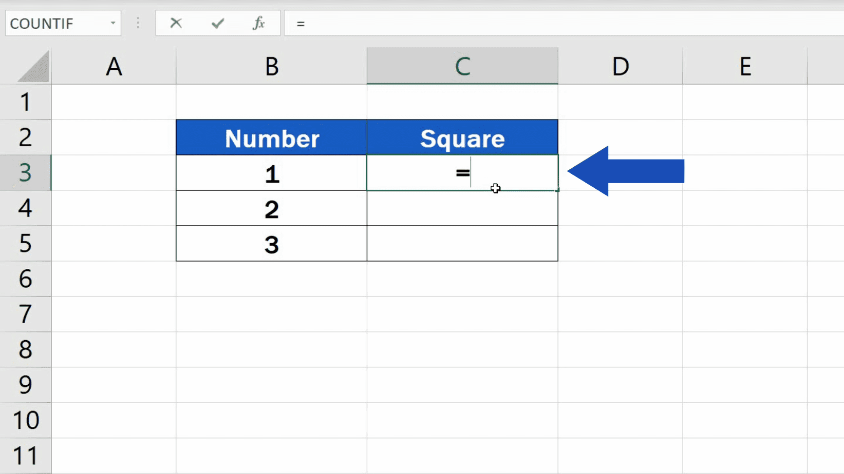 how-to-square-a-number-in-excel