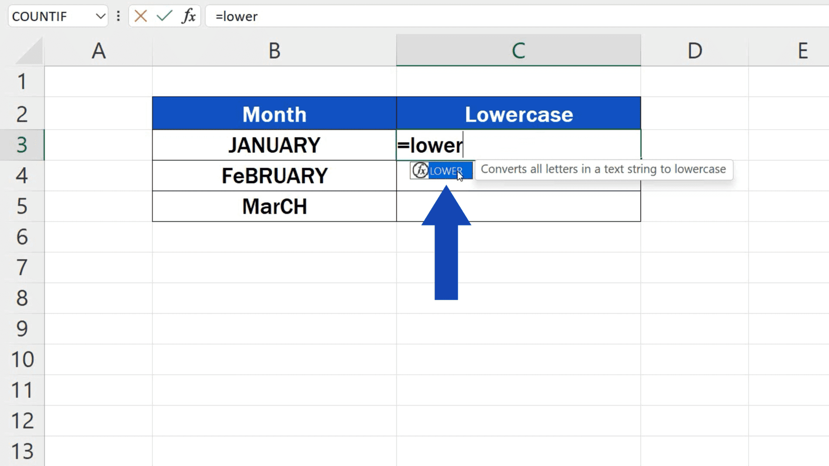 how-to-change-capital-letters-to-lowercase-in-excel