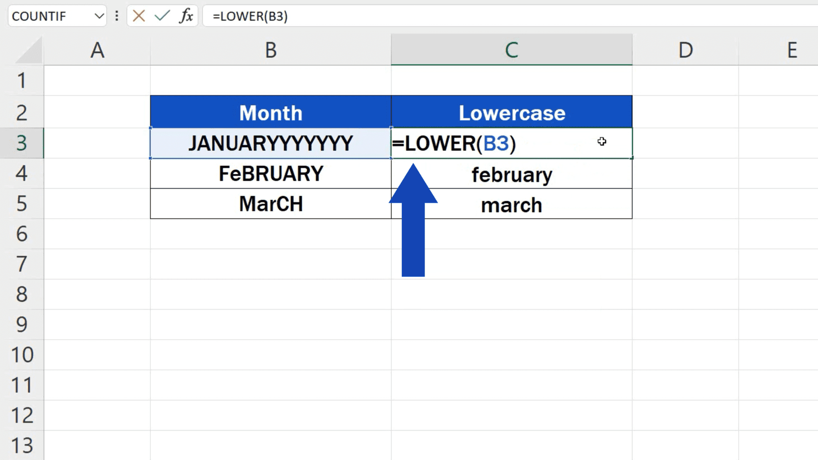 how-to-change-capital-letters-to-lowercase-in-excel