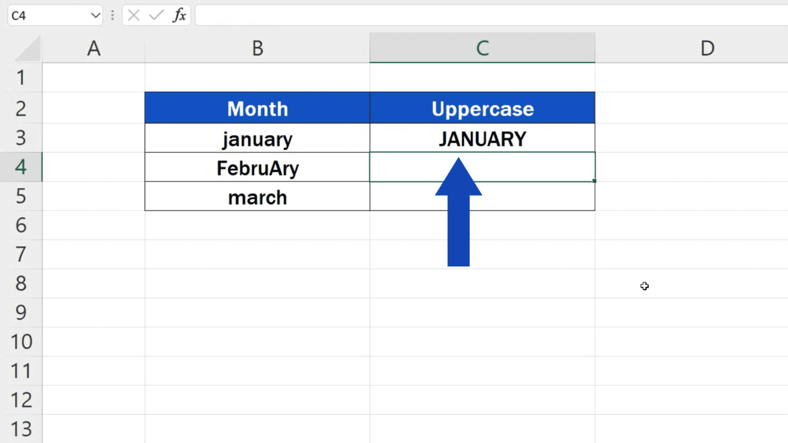 how-to-change-lowercase-to-uppercase-in-excel