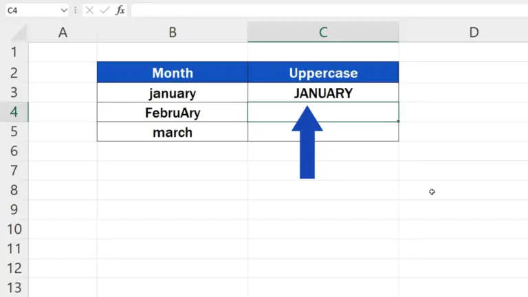 how-to-change-lowercase-to-uppercase-in-excel-10-easy-steps