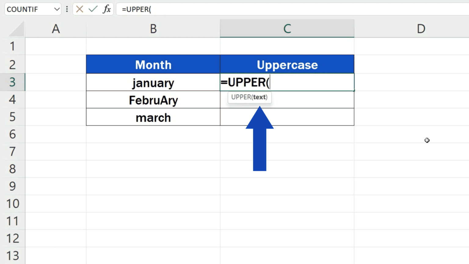 how-to-change-lowercase-to-uppercase-in-excel