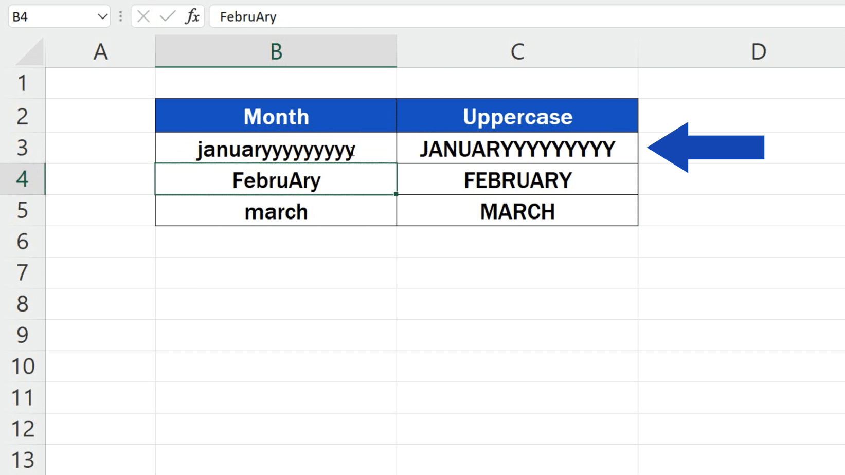 how-to-change-lowercase-to-uppercase-in-excel