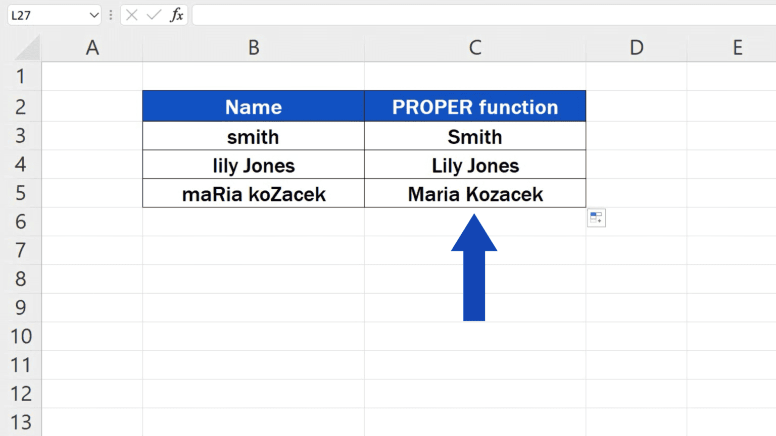 How To Capitalize First Letters In Excel