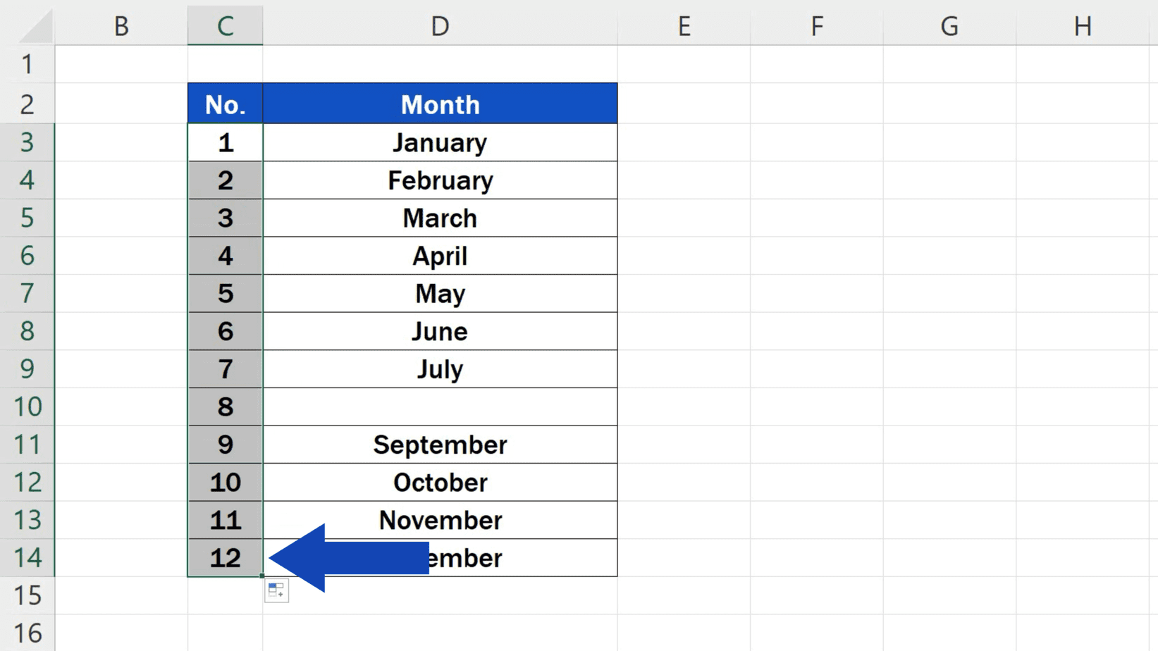 How To Number Rows In Excel