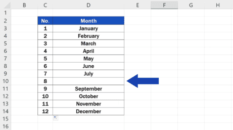 How to Number Rows in Excel