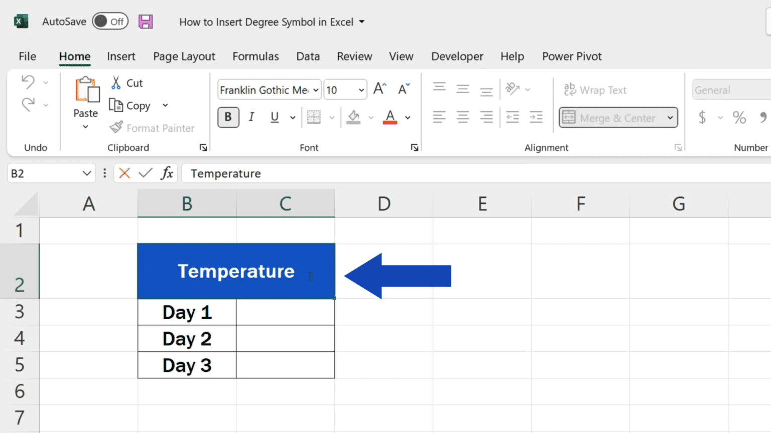 how-to-insert-the-degree-symbol-in-excel