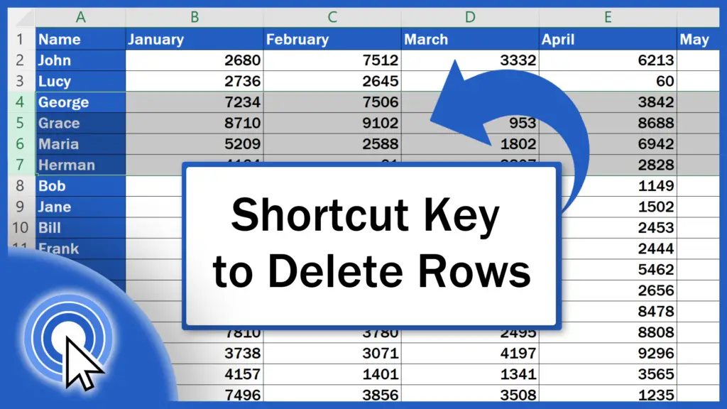 shortcut-key-to-delete-rows-in-excel