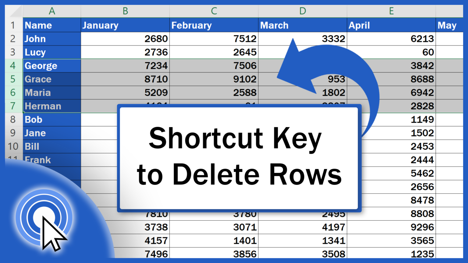 shortcut-key-to-delete-rows-in-excel