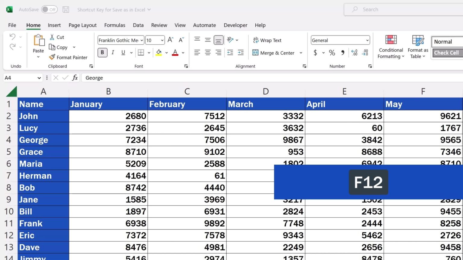 shortcut-key-for-save-as-in-excel