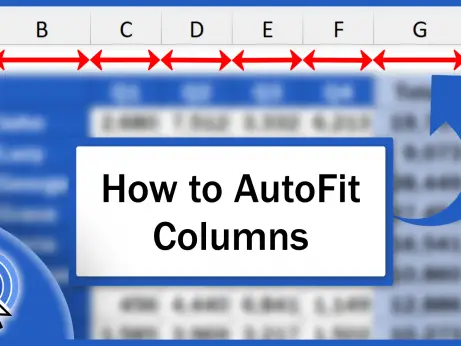 How to AutoFit Columns in Excel