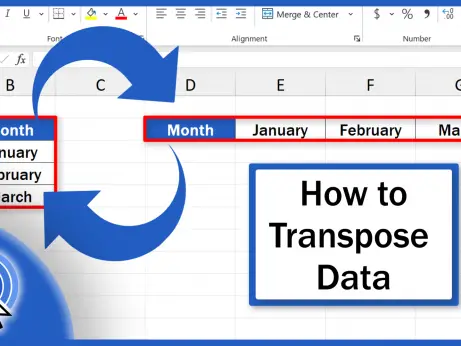 How to Transpose Data in Excel